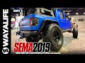 SEMA 2019 Jeep Gladiator Truck JL Wrangler Products Accessories DAY 1 Cooper Tire JKS Dana Spicer