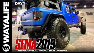 sema jeep gladiator accessories cooper tire wrangler