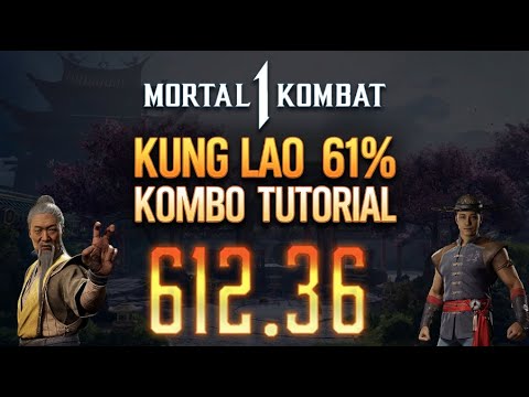 Kung Lao 61% kombo tutorial Shujinko  [ Kameo ] against Geras