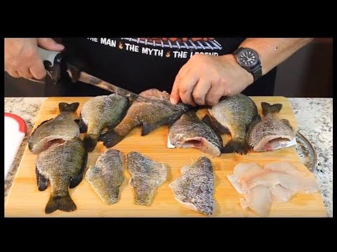 Clean and Pan Fry Whole Bluegill (Like the good ol' days!) 