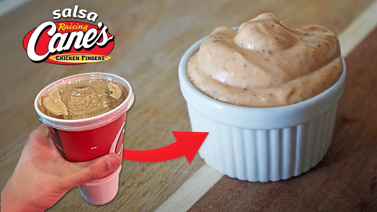 Cómo hacer la salsa de Raising Cane’s 😍 | Receta original ideal para pollo frito