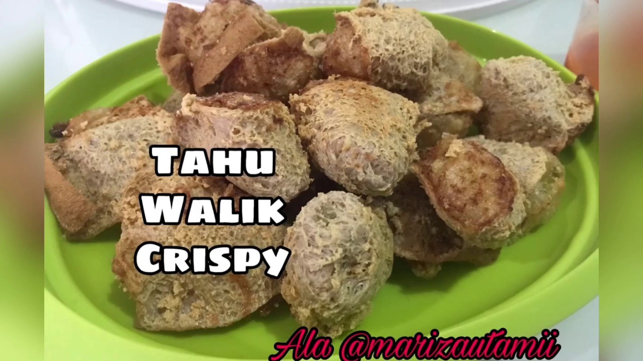 Resep Tahu Walik Crispy Tanpa Ayam Modal 10 000 Youtube