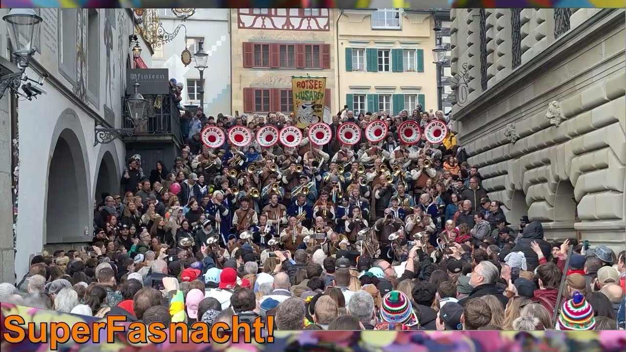 Rotsee-Husaren Ebikon - (Fasnachtsmäärt 2025)