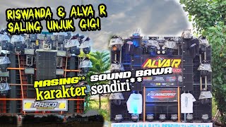 RISWANDA & alva R saling ngegas🔥 ceksound karnaval kaliori kuangsang jawatengah.