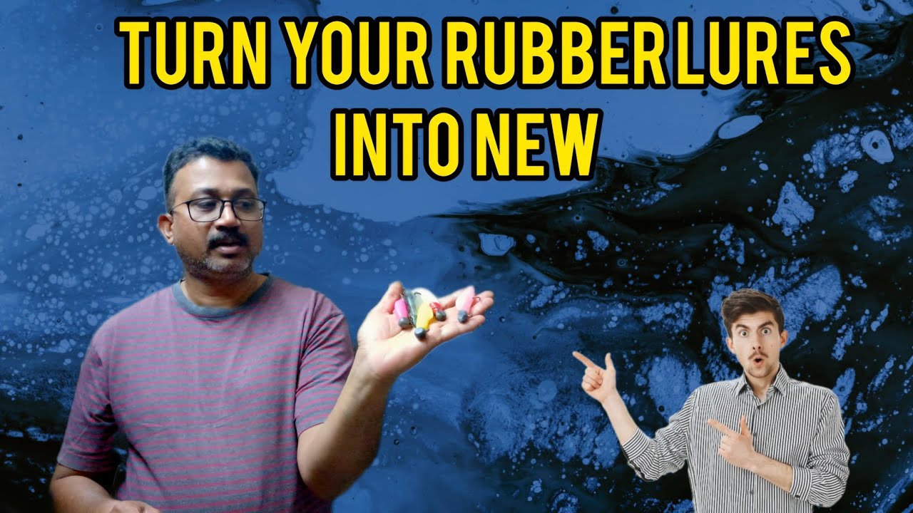 How to turn your rubber-lure's into New rubber's 😨