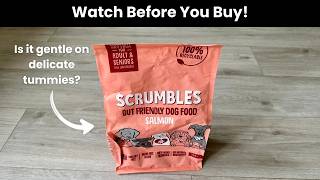 Scrumbles Salmon Dog Food Review Good for Sensitive Tummies