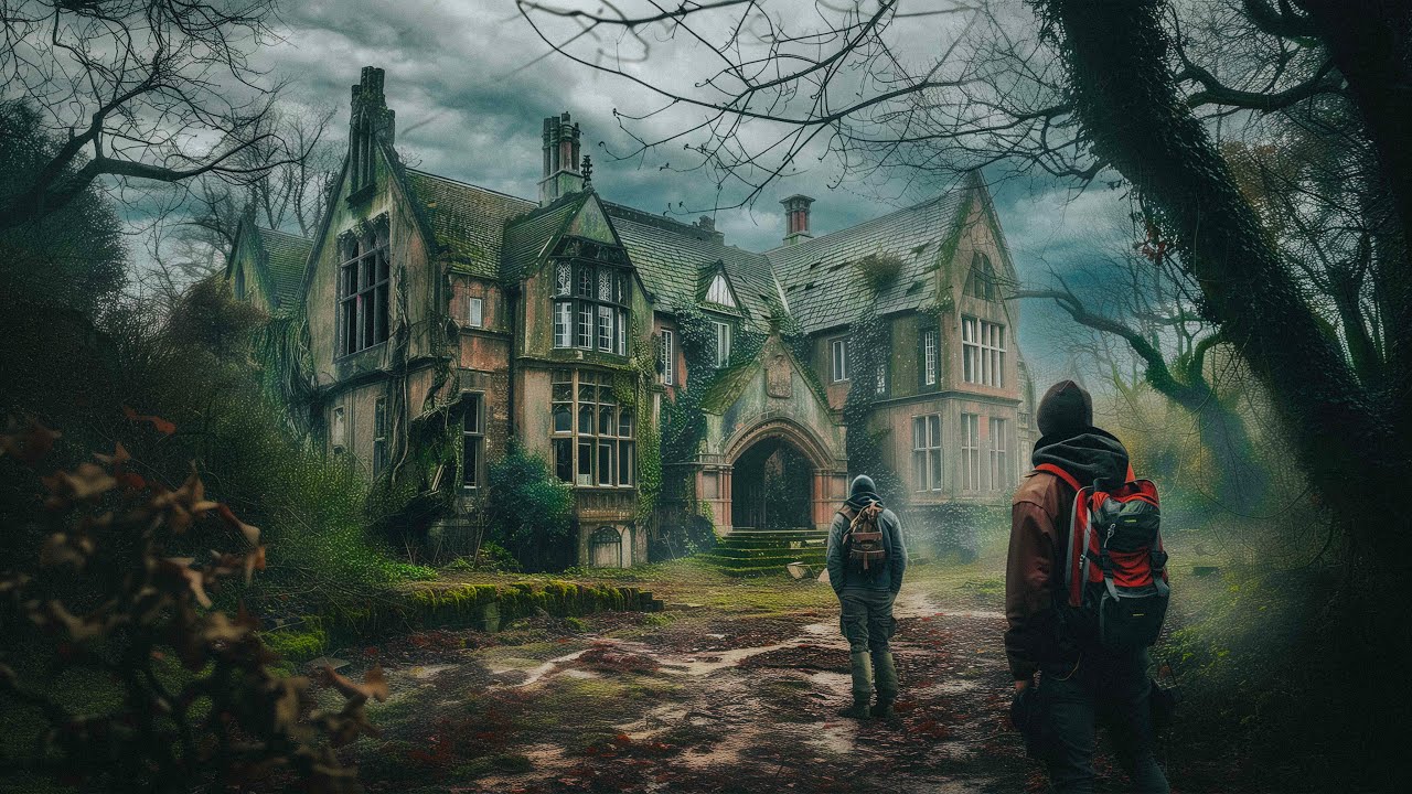 WE GOT TRAPPED INSIDE A HAUNTED ABANDONED MANSION