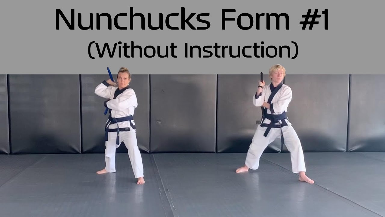Nunchucks Form 1 (Without Instruction) YouTube