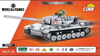Cobi 3037 tanques leopard 1 Bundeswehr 