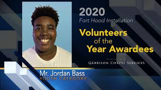 2020 Fort Hood Installation Volunteers of the YearAwardees