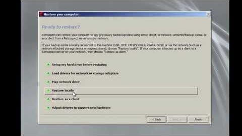 Using the Disaster Recovery Boot CD