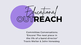 PBM Educational Outreach Committee Conversations No. 2