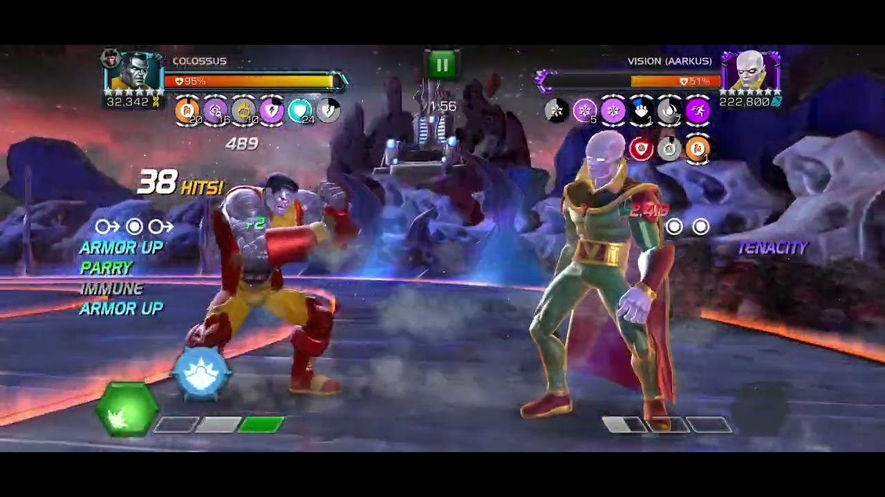 New MCOC Raid Season - Collosus vs Aarkus