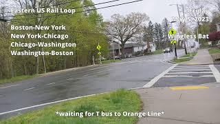 Eastern Rail Loop Pt 1 Amtrak Northeast Regional 171 to New York in Coach