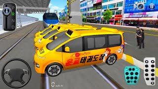 New School Bus Train Road Praking Car Carsh - 3D Driving Class Game- Android GamePlay #cargame  screenshot 4