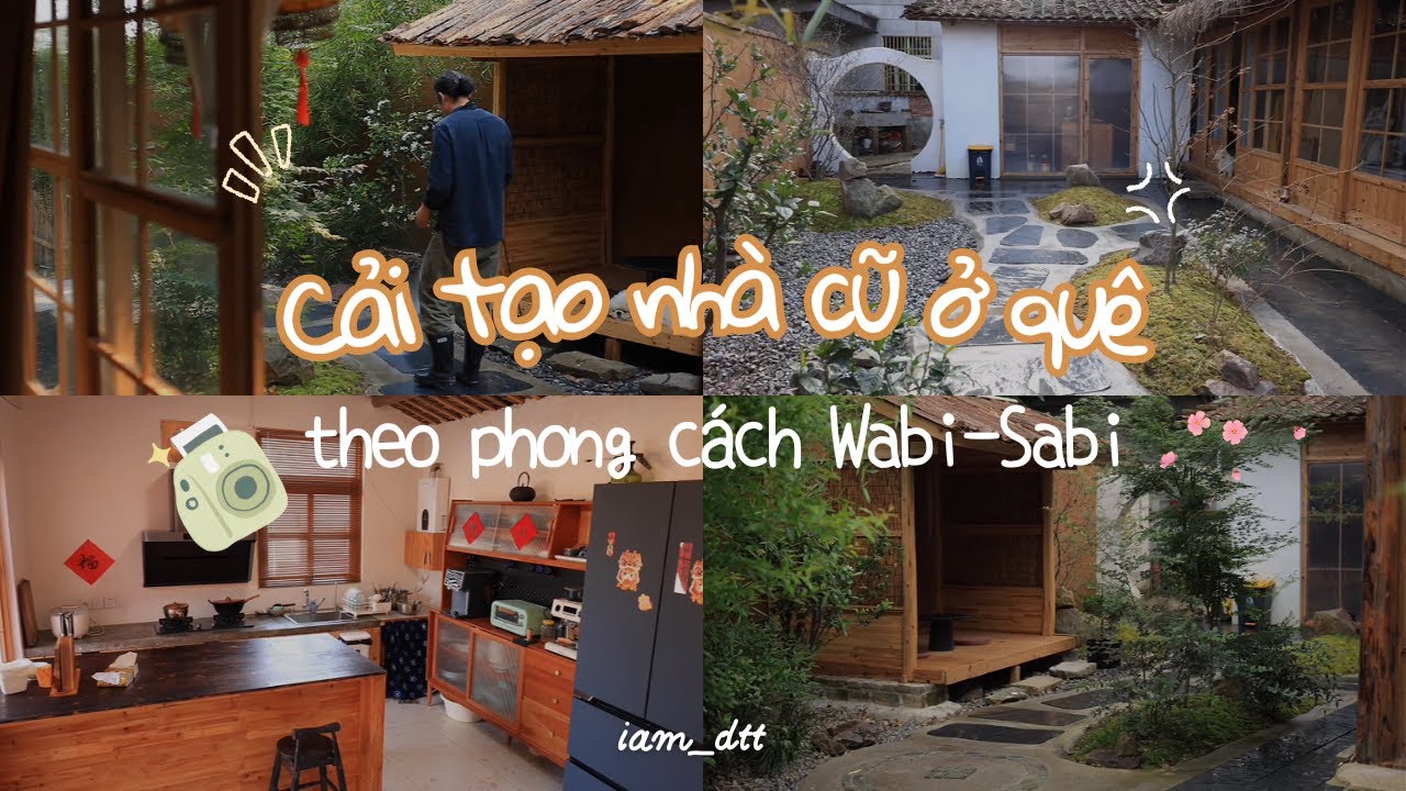 Cải tạo nhà cũ xuống cấp ở quê theo phong cách WabiSabi Nhật Bản đẹp như mơ của chàng trai 35 tuổi