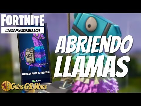Fortnite Abrimos 8 Llamas De Alijo De Trol Legendario Billetes - con 8 000 billetes primaverales para que veas que tipo de esquemas y heroes puedes esperar encontrar en ellas fortnite fortnitesalvarelmundo
