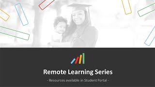 OLD - Resources available in student portal - Remote learning for students and teachers