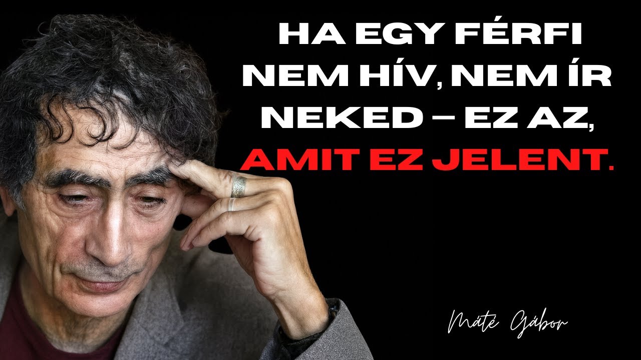 AMIKOR egy FÉRFI nem HÍV, és nem ÍR… ez az, amit valójában JELENT. | Máté Gábor