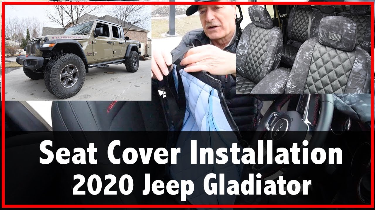 2020 Jeep Gladiator Seat Cover Installation: How to install seat covers