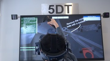 Maintenance Trainer - VR Training (5DT - Fifth Dimension Technologies)