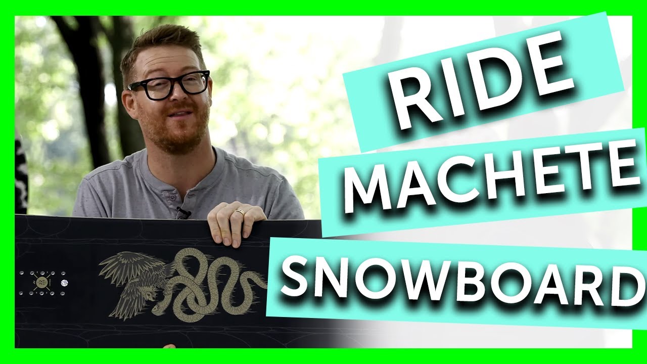 2020 Ride Machete Snowboard - YouTube