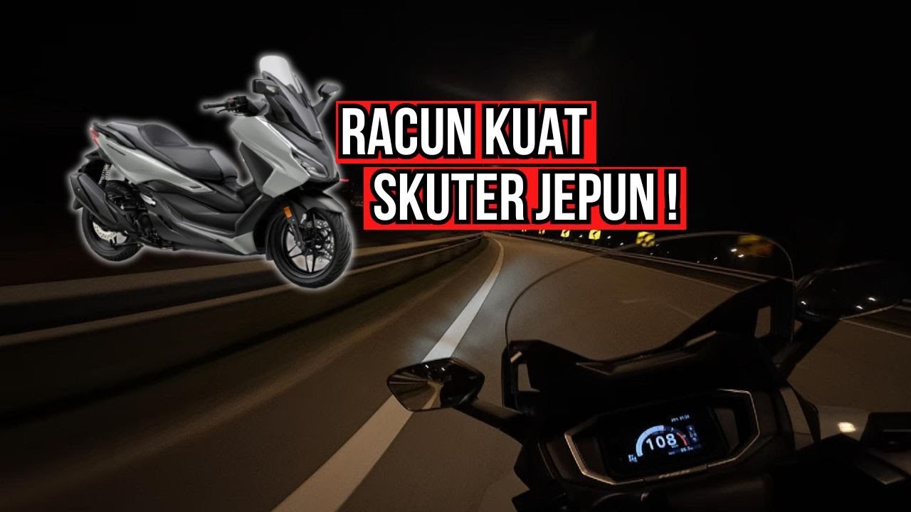 RIDE MALAM BERSAMA HONDA NSS250 | SKUTER PALING PREMIUM