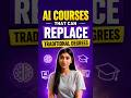 Forget Traditional Degrees? 😱 Top AI Courses With High Salary Jobs
