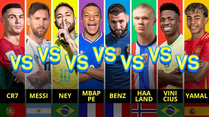 Comparison: Ronaldo vs Messi vs Neymar Jr vs Mbappe vs Haaland vs Vinicius Jr vs Yamal vs Benzema