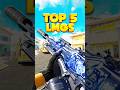 TOP 5 BEST LMGs in COD Mobile