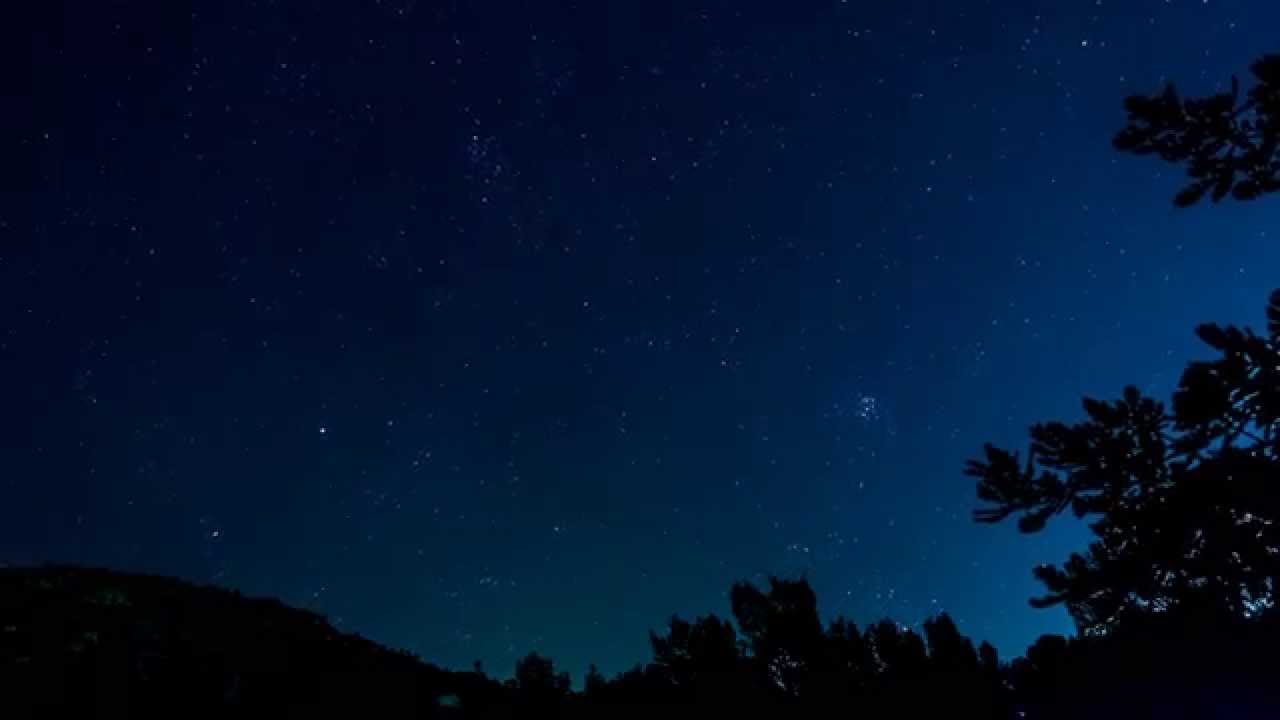 Time Lapse Ciel étoilé 4k