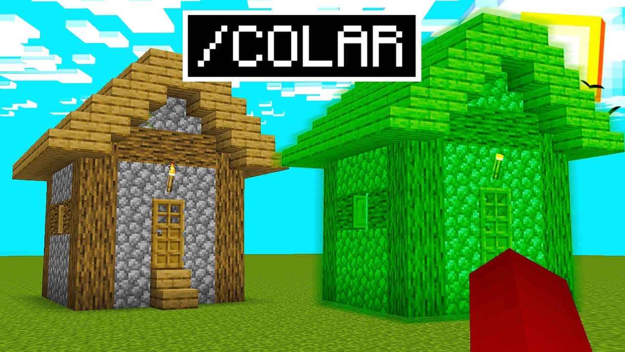 então eu fiz uma BATALHA DE CONSTRUÇÃO com MINI BLOCOS no minecraft -  Geleia 