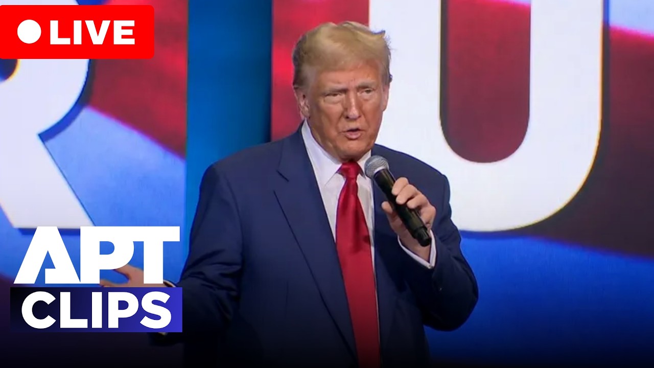 LIVE | Trump Speaks at Turning Point USA Event in Phoenix | APT Clips ...