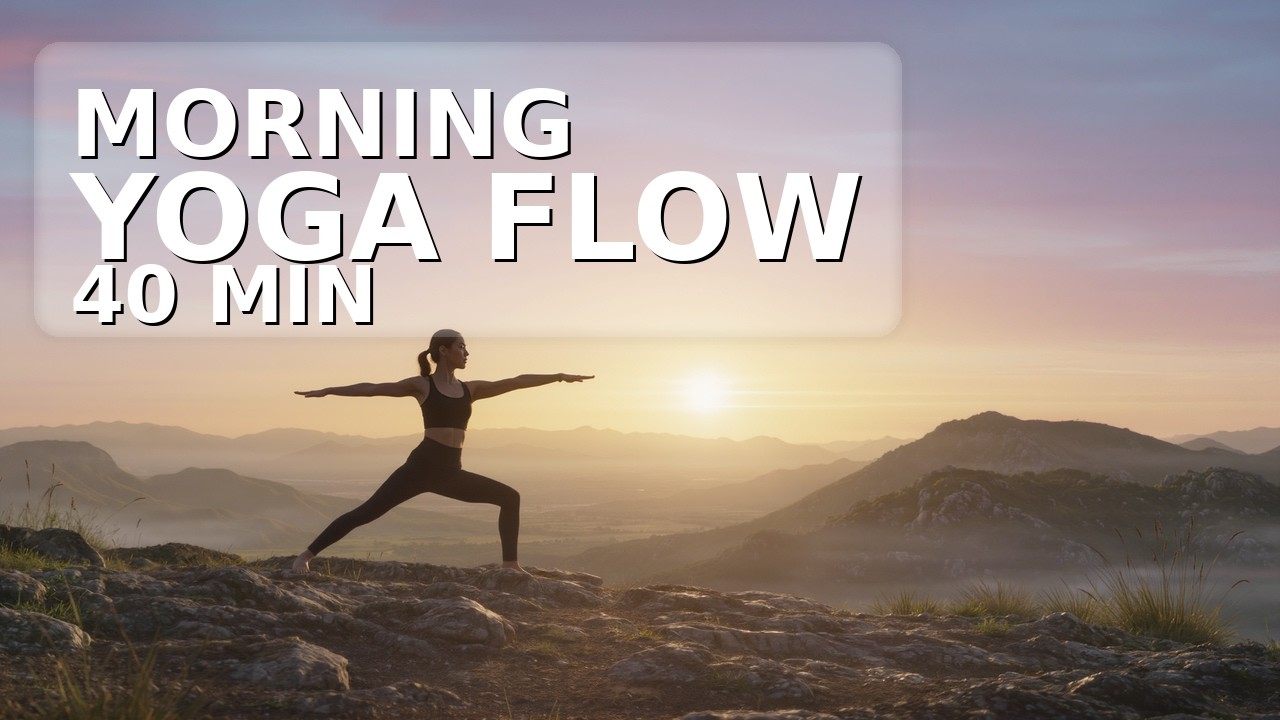 Morning Yoga Flow Music 40 Min | Calm & Grounded Practice