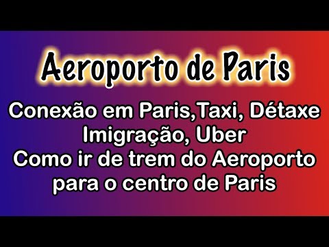 Miniatura do vídeo: Aeroporto de Paris #VivendoemParis