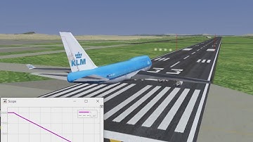 Auto-Landing Controller using Matlab and Flightgear
