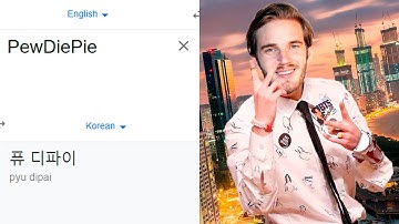 PewDiePie in different languages meme (Part 2)