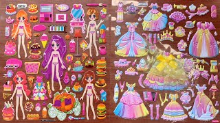 100 Hình Dán Thay Đồ Công Chúa Vương Miện, Túi Xách, Giày Dép Siêu Đẹp - Sticker Doll Dress screenshot 1