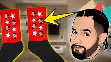 Design Socks Like THIS From Printful Easy! Step By Step Tutorial