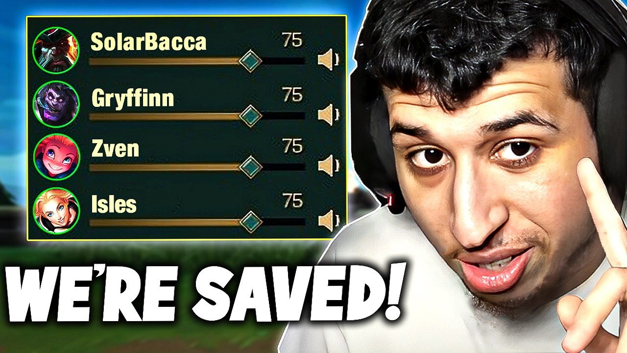 RIOT IS ADDING VOICE COMMS FOR GAMES LIKE THESE! (5 CHALL/PROS IN VC)