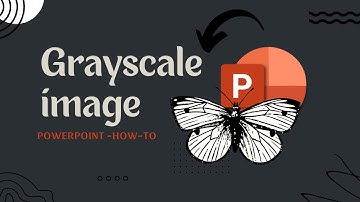 Turn picture to gray scale in ppt