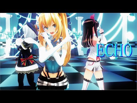 【MMD　ダンス】バーチャルユーチューバーズで　ECHO
