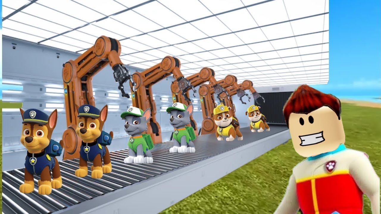 ROBLOX PAW PATROL !  Jogos online, Roblox, Filhotes de cachorro