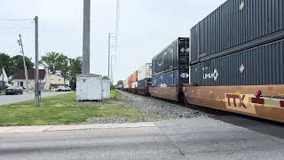 Csx i032 train going through Philly sub 5/6/26