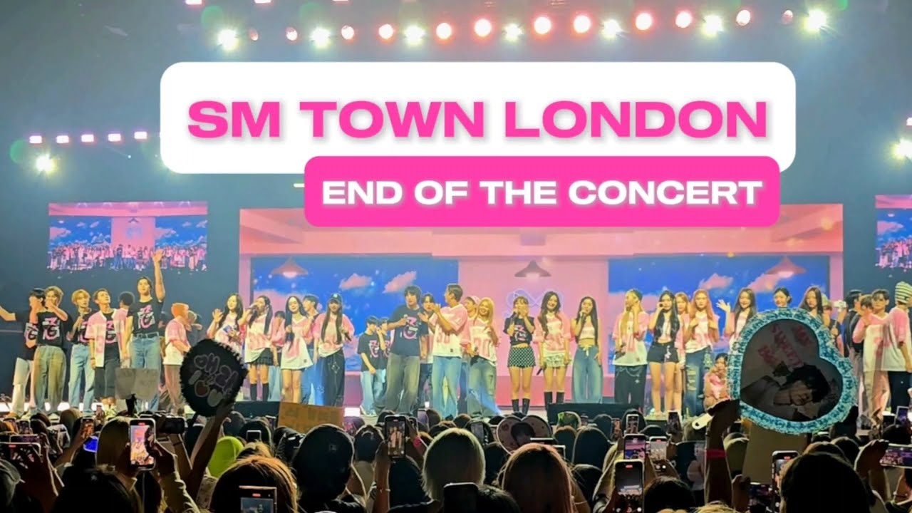 [2K] SMTOWN LIVE 2025 in London – Ending Stage (Full Ending Moment) | 28/06/2025 London The O2
