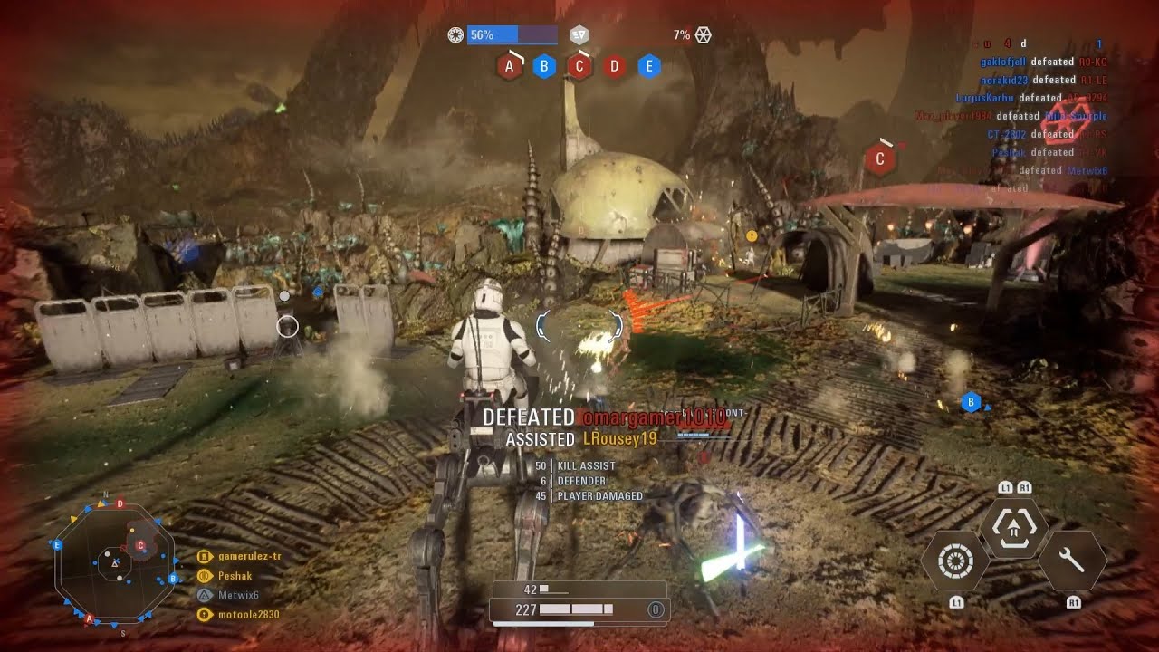 Star Wars battlefront 2 gameplay Galactic Assault multiplayer
