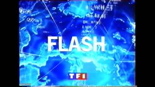 TF1 FLASH SPÉCIAL Election Présidentielle 2002 21/04/2002 (PPDA & Claire Chazal)