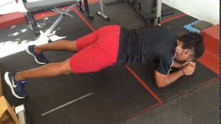 Rocking Plank Forward and Back