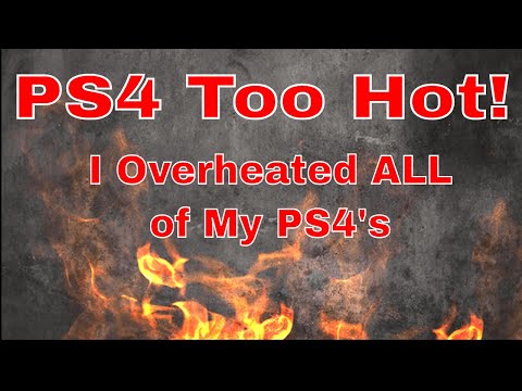 Thumbnail for Overheating PS4!!! I overheated all of my PS4's.
