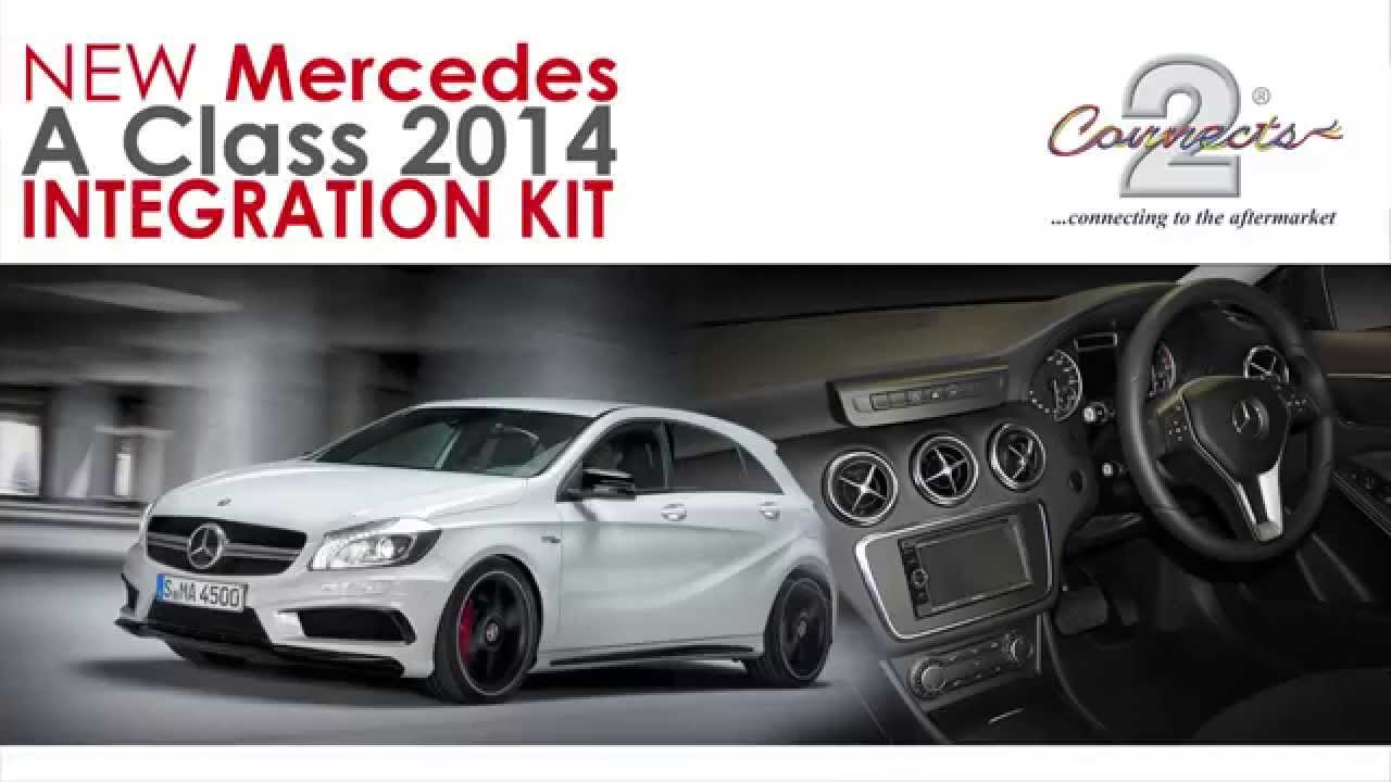 Mercedes A Class (2014) Integration Kit Install Guide YouTube